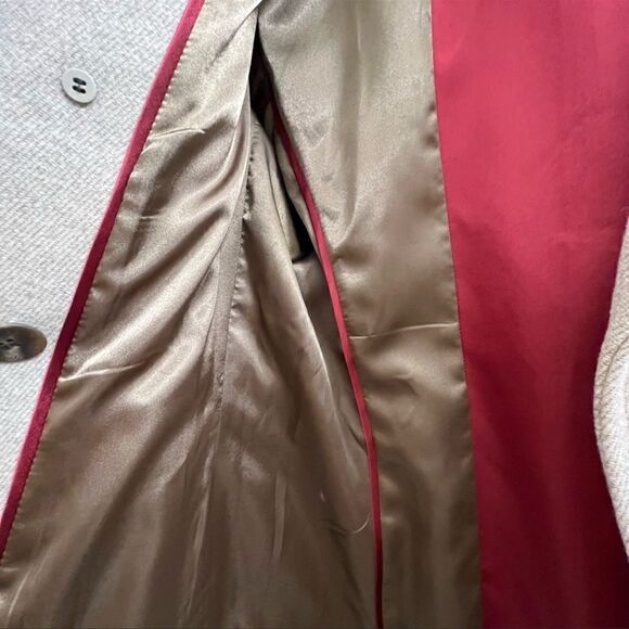 Calvin Klein Wool Pea Coat Jacket 4 - Picture 2 of 6